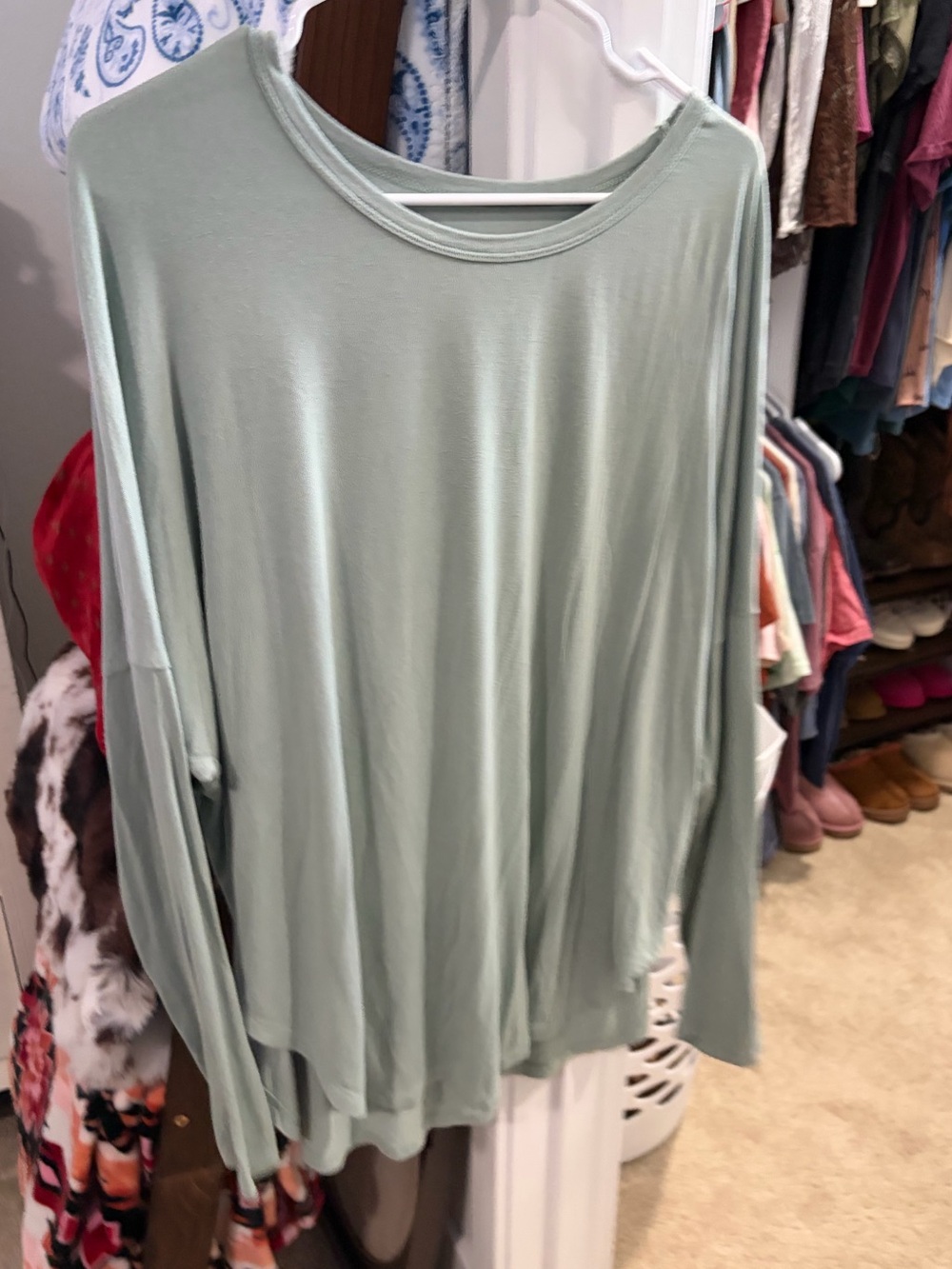 SHEIN Sage Green long sleeve